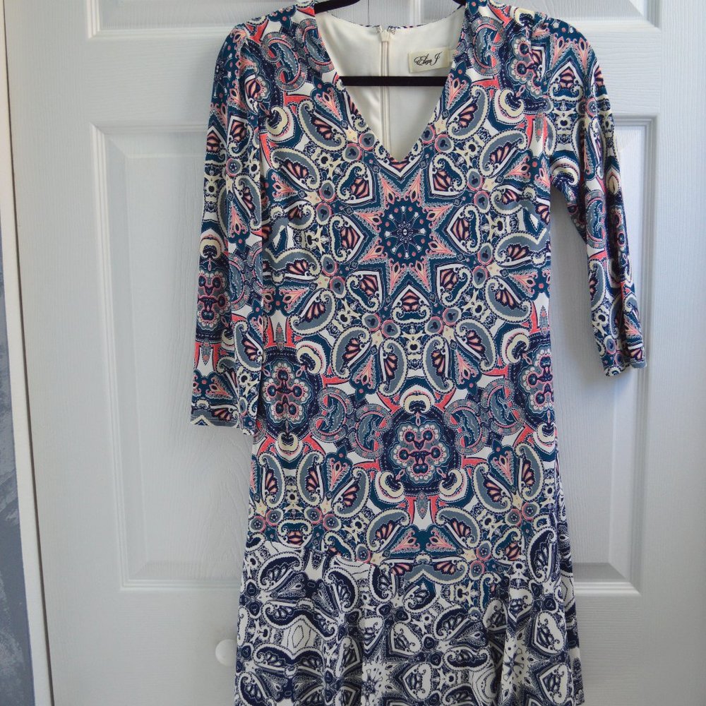 Eliza J Jersey Print dress